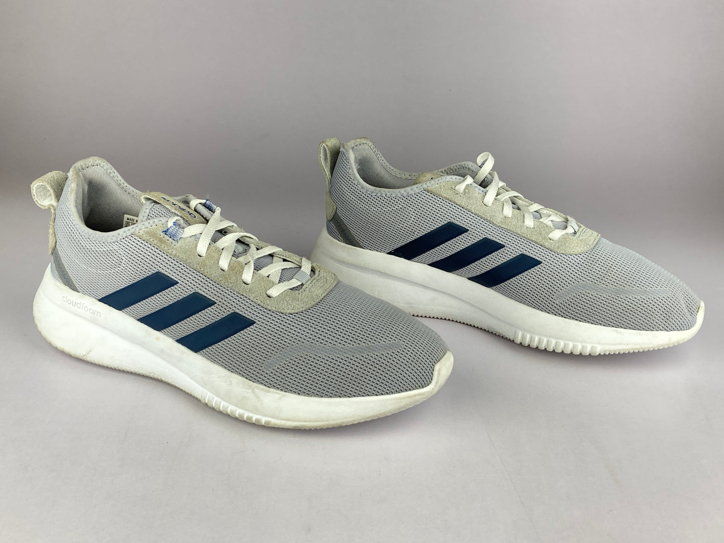adidas Lite Racer Rebold 'Halo Silver/Crew Navy/Royal Blue' gv9980-Running-Athletic Corner