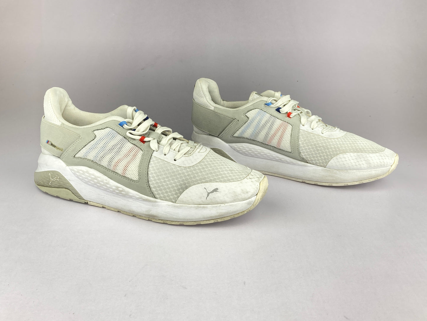 Puma BMW Motorsport x Anzarun 'White/Grey/Violet' 306505-02-Running-Athletic Corner