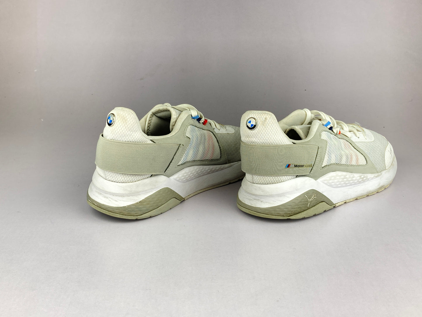Puma BMW Motorsport x Anzarun 'White/Grey/Violet' 306505-02-Running-Athletic Corner