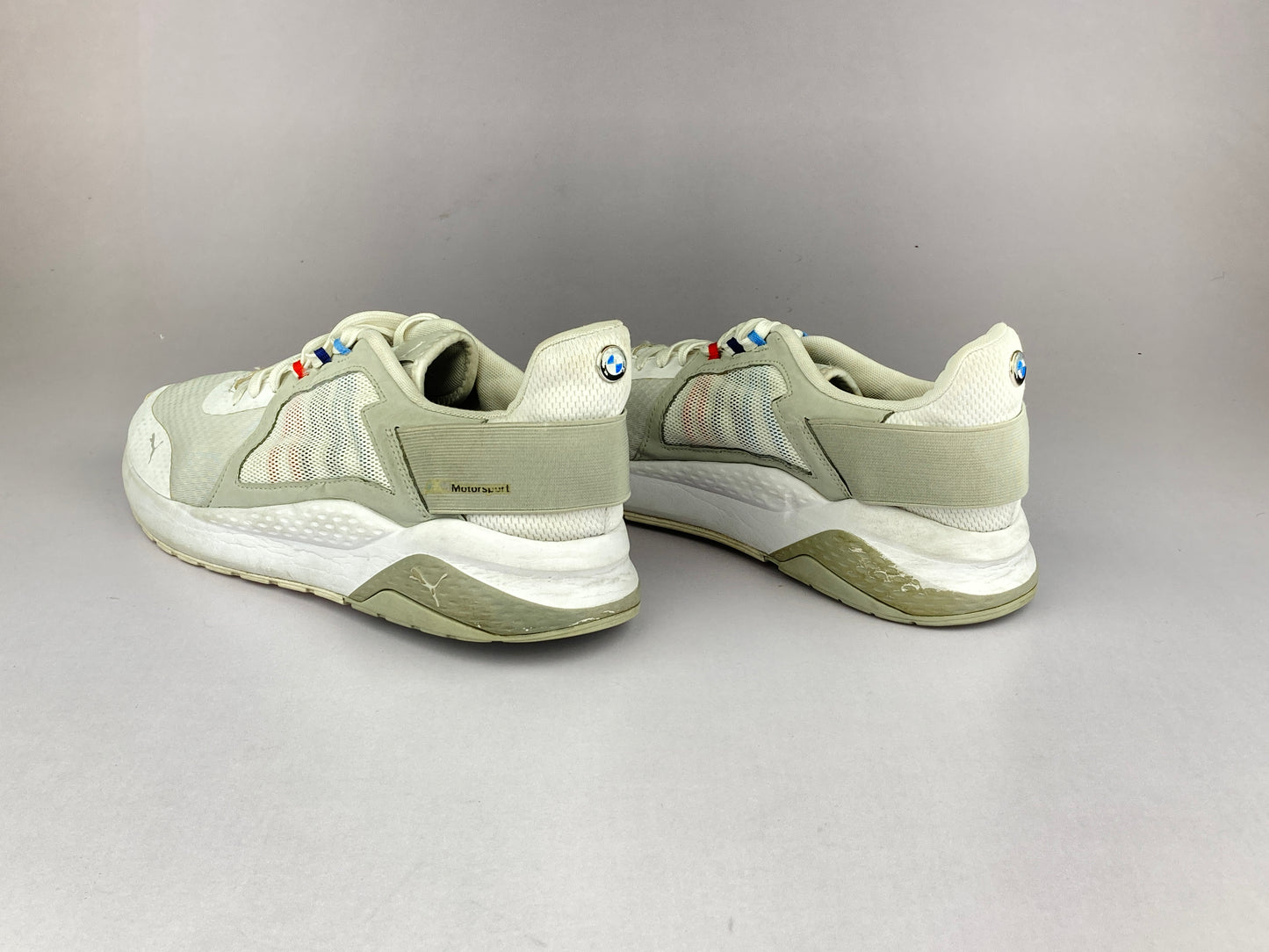 Puma BMW Motorsport x Anzarun 'White/Grey/Violet' 306505-02-Running-Athletic Corner