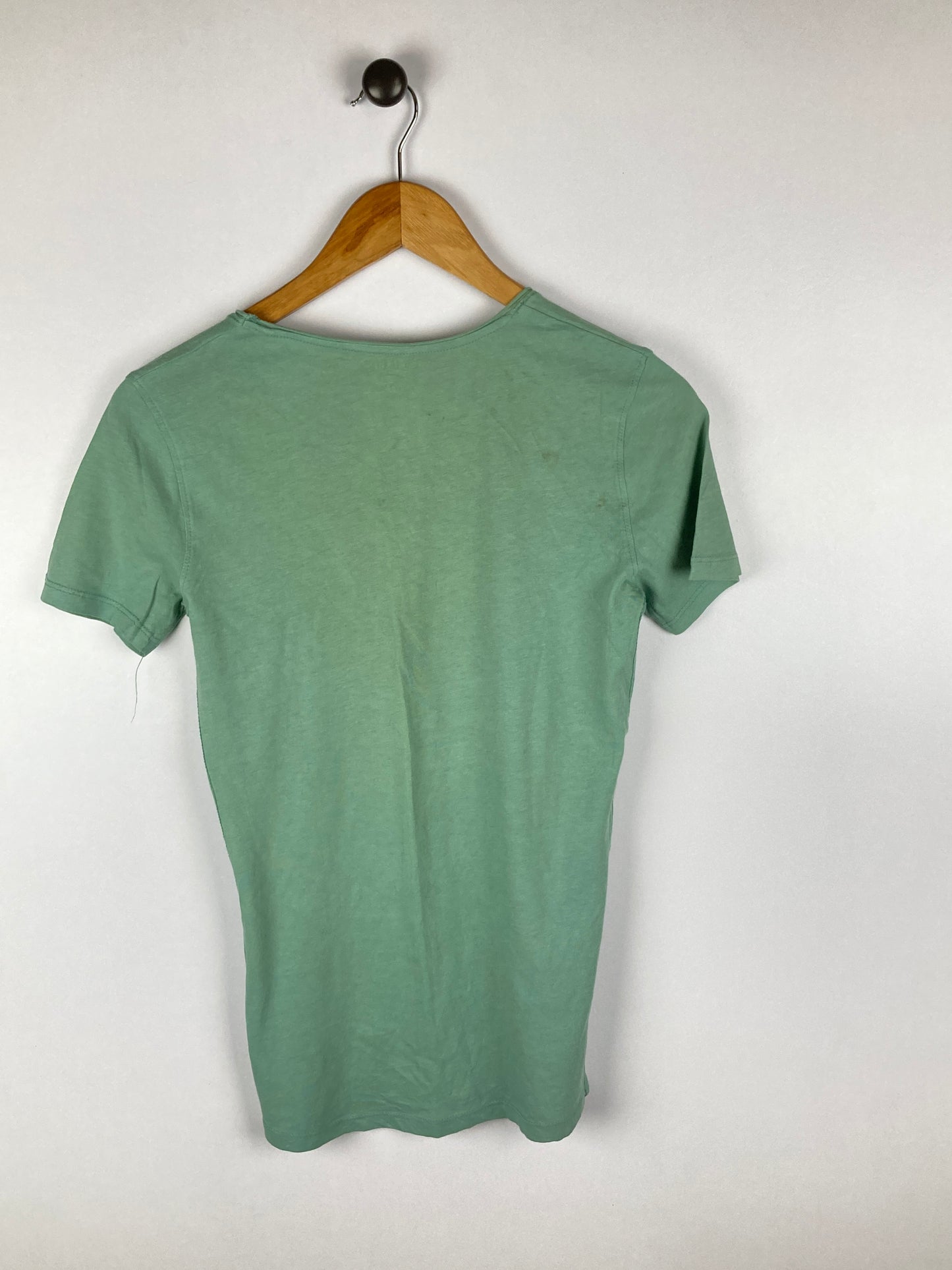 Kiabi Basic | Soft Slate Green | V-Neck Tee