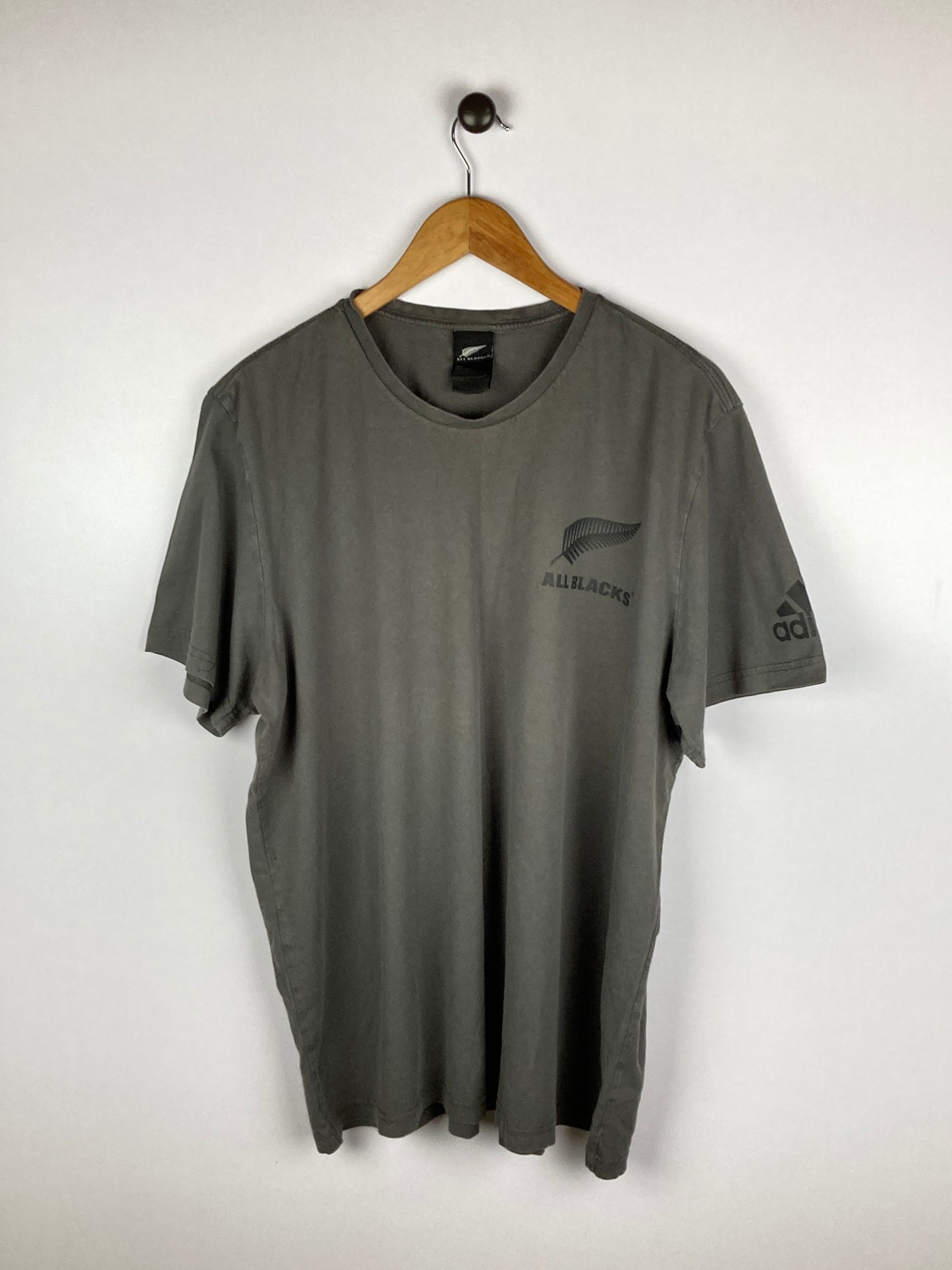 adidas All Blacks | Cotton | Crew Neck-Tees-Athletic Corner