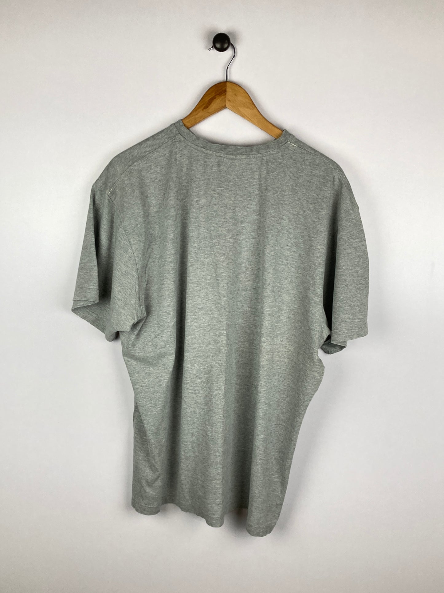 L.L.Bean Basic | Cotton | Buttoned Crew Neck-Tees-Athletic Corner