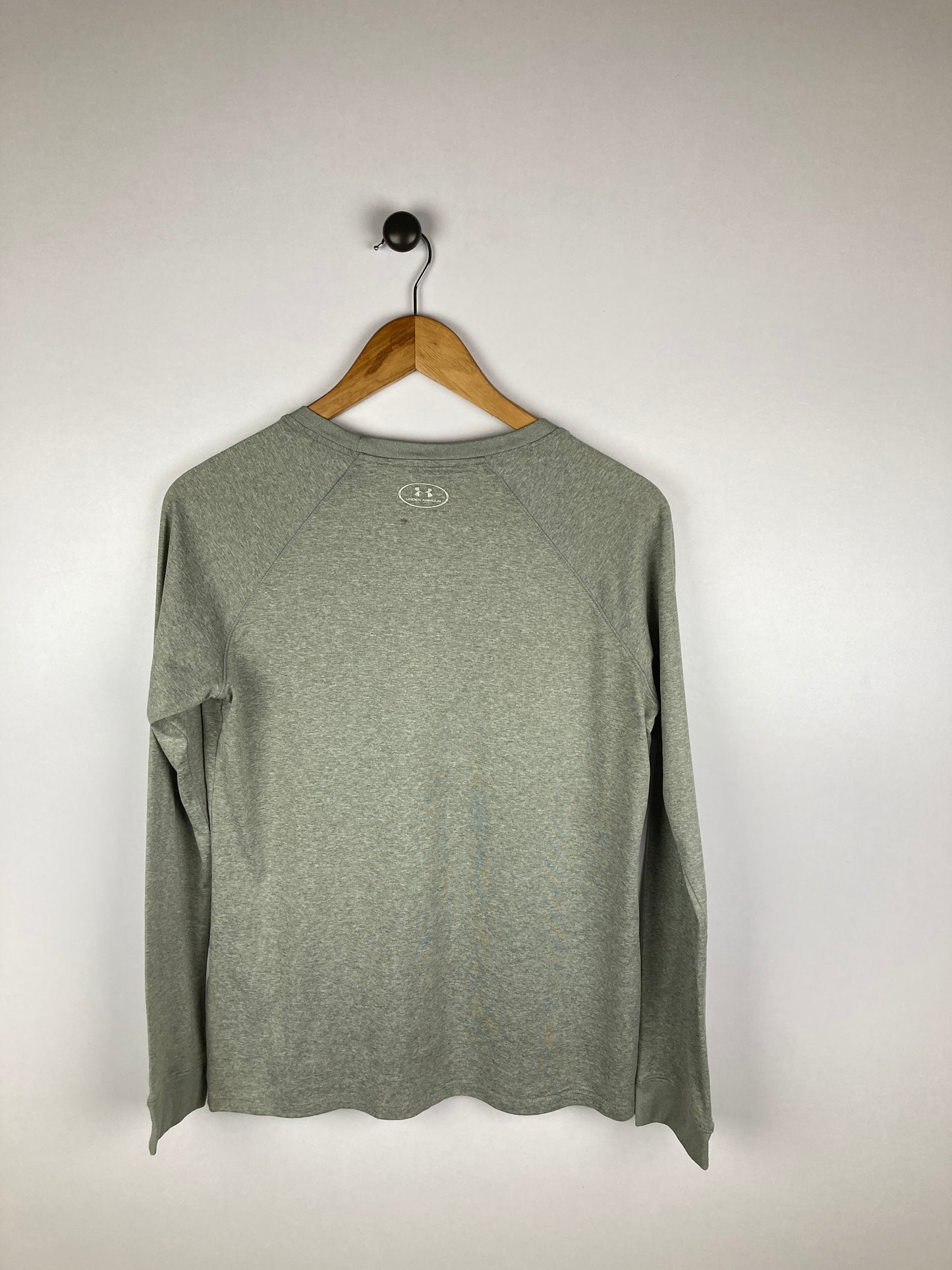 Under Armour Printed Grey |Heatgear| Crew Neck