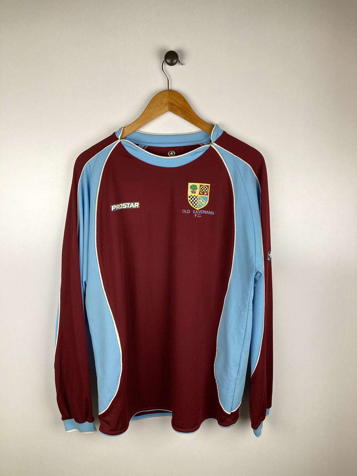 Prostar Printed Maroon|Dri-Fit|Crew Neck-Dri-fit-Athletic Corner