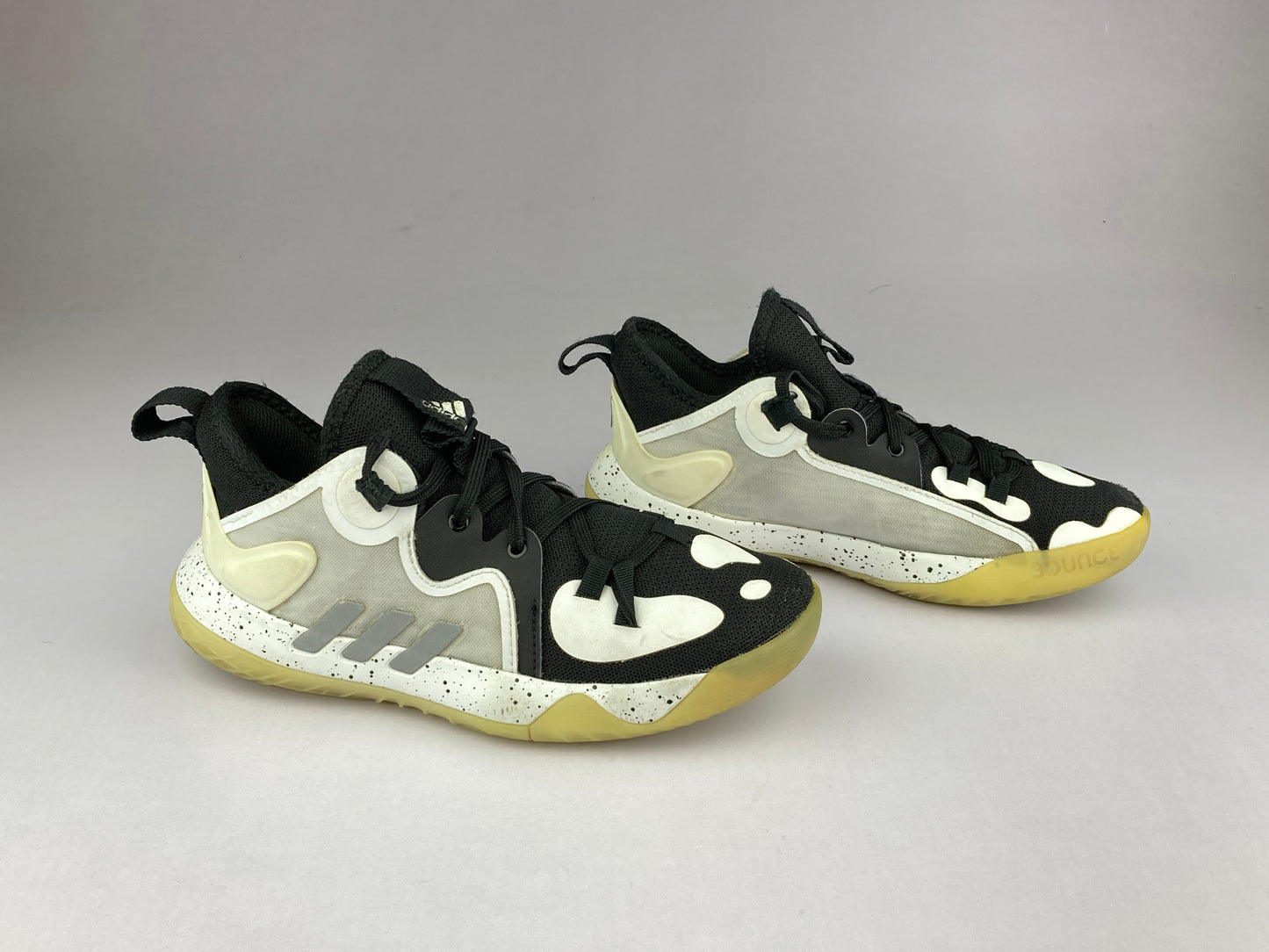 adidas Kids Harden Stepback 'Core Black/Silver Metallic/Cloud White' fz1888-Basketball-Athletic Corner