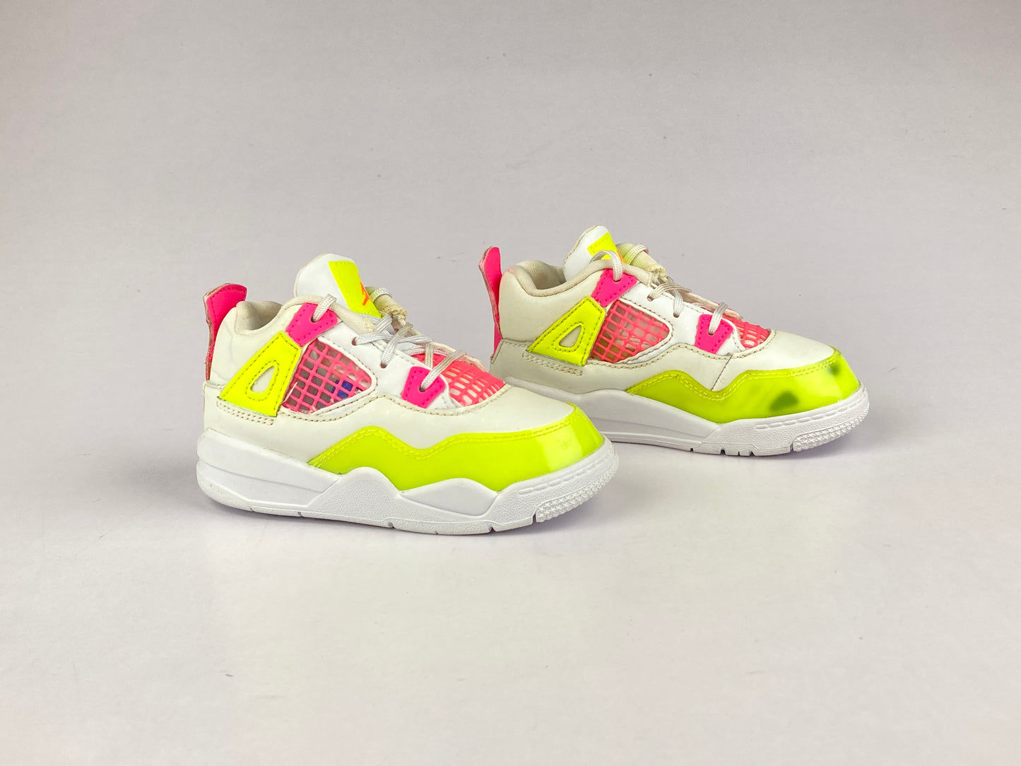 Nike Kids Air Jordan 4 “Lemon Venom”-Sneakers-Athletic Corner