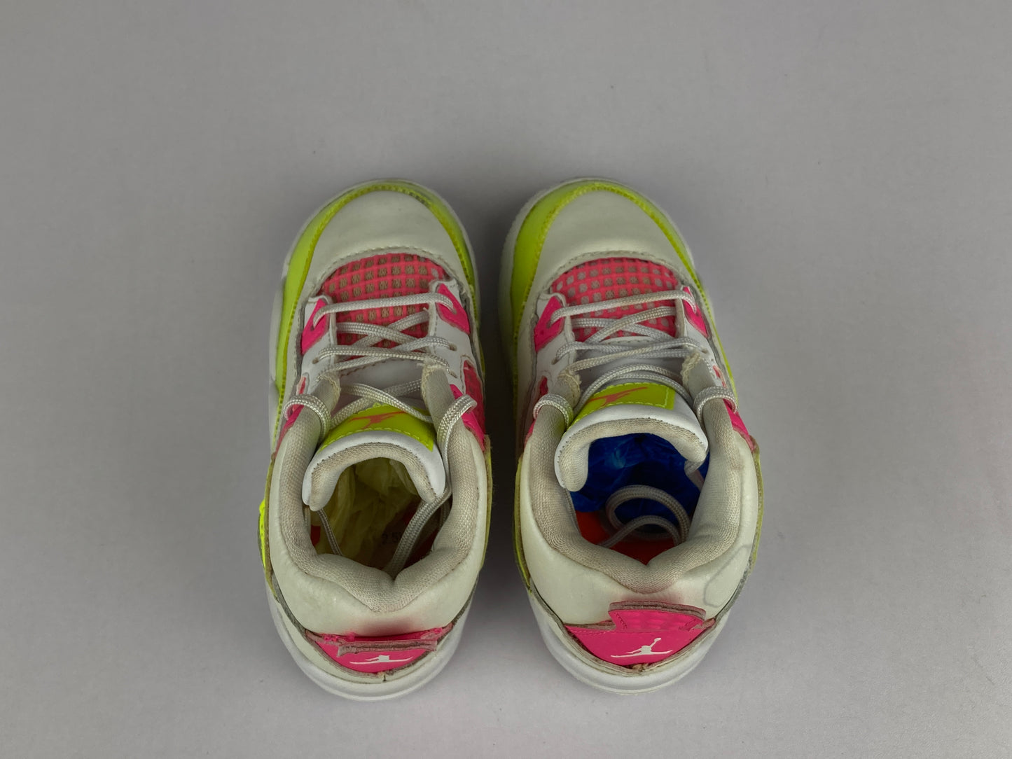 Nike Kids Air Jordan 4 “Lemon Venom”-Sneakers-Athletic Corner
