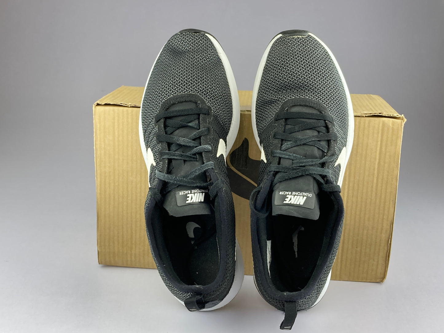 Nike Dualtone Racer 'Black White/Dark Grey' 918227-002-Running-Athletic Corner