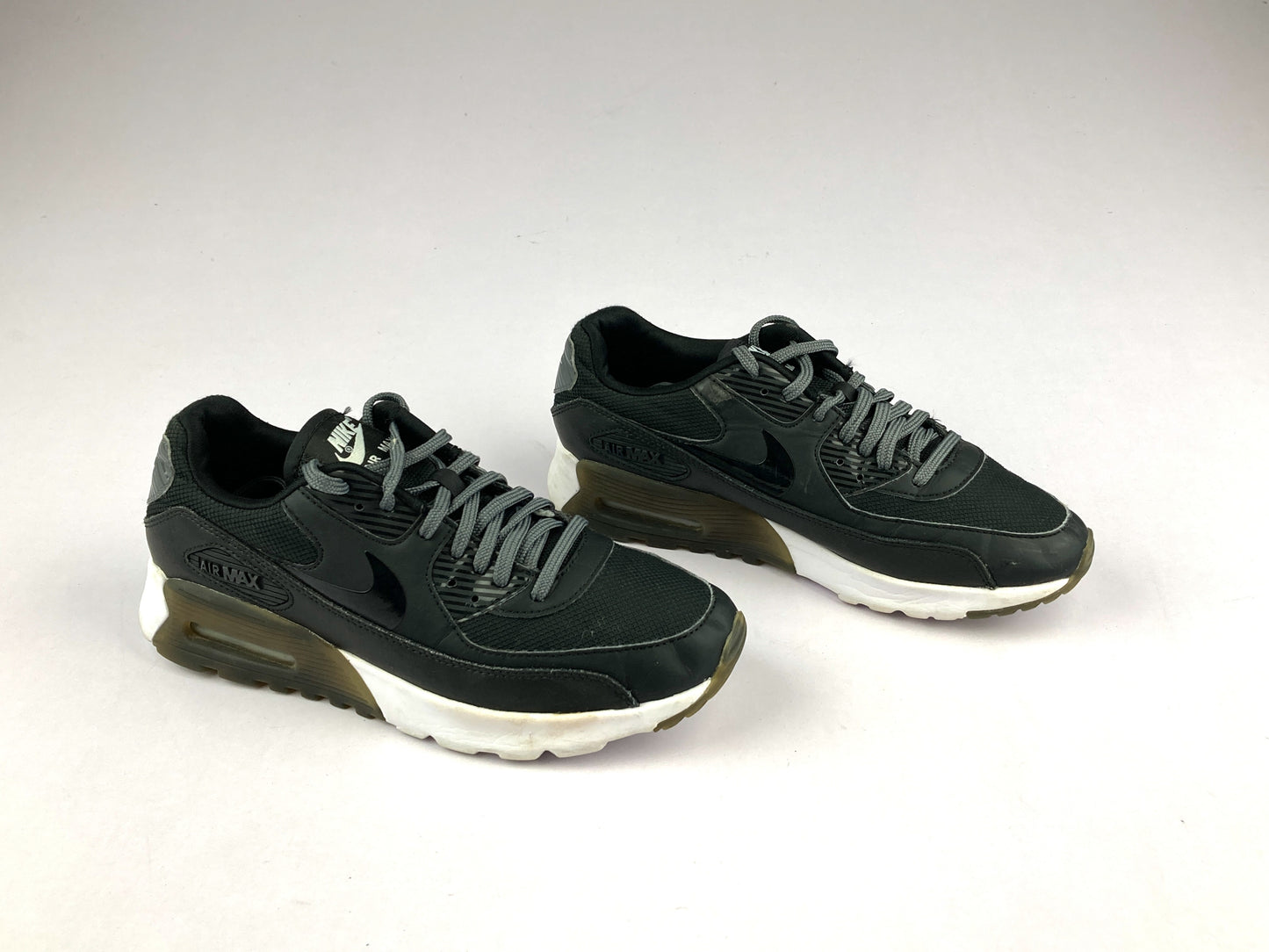 Nike Air Max 90 Ultra Essential 'Black/Dark Grey'-Sneakers-Athletic Corner