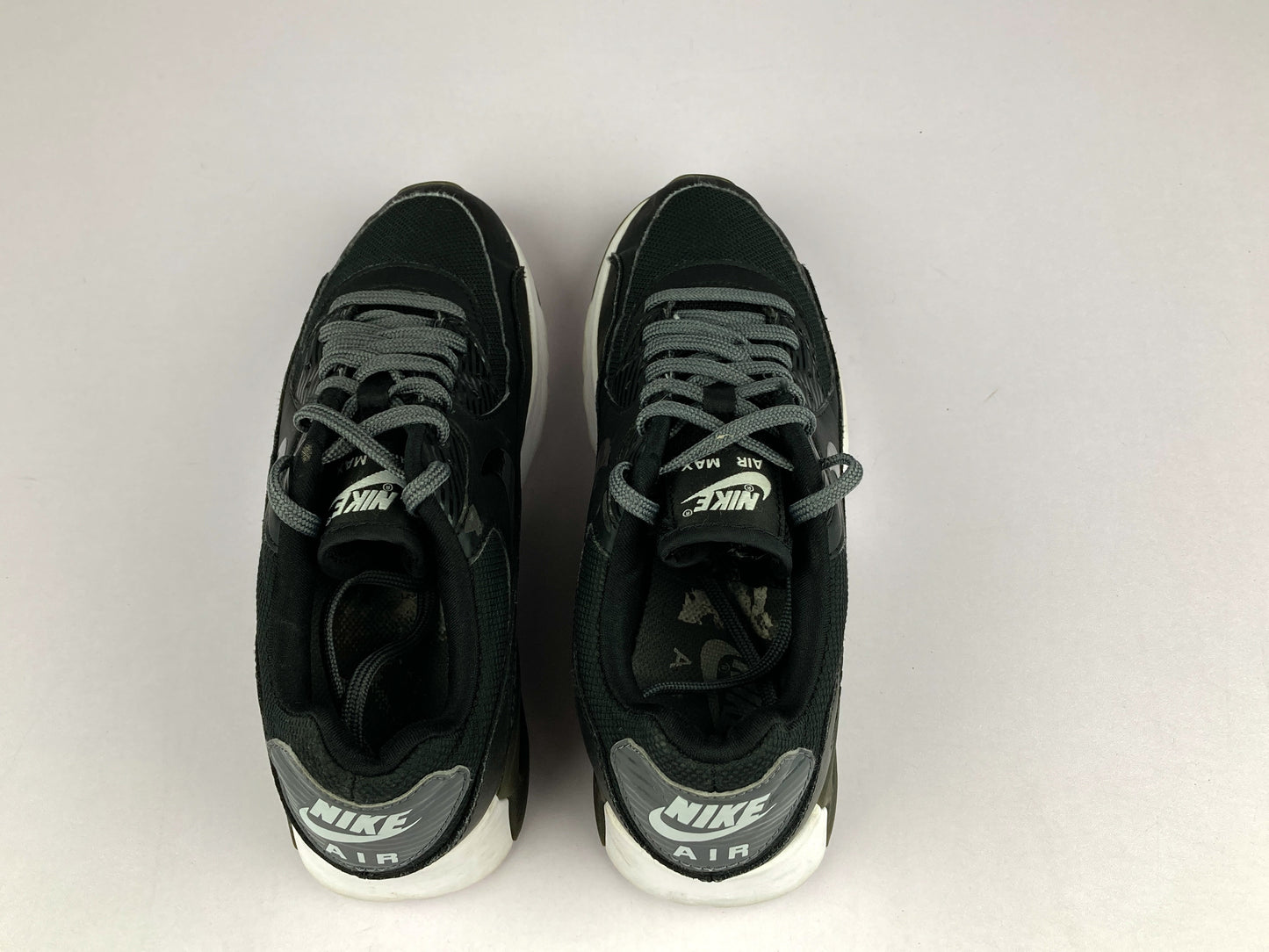 Nike Air Max 90 Ultra Essential 'Black/Dark Grey'-Sneakers-Athletic Corner