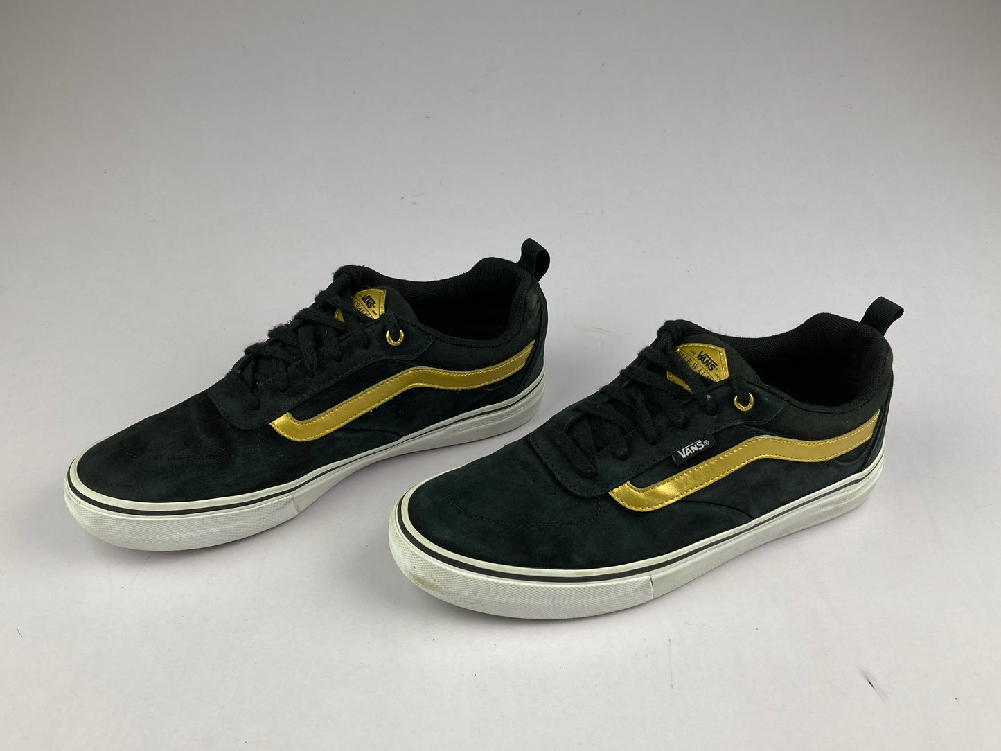 Vans Ultracush Pro 'Black/Gold'-Casual-Athletic Corner