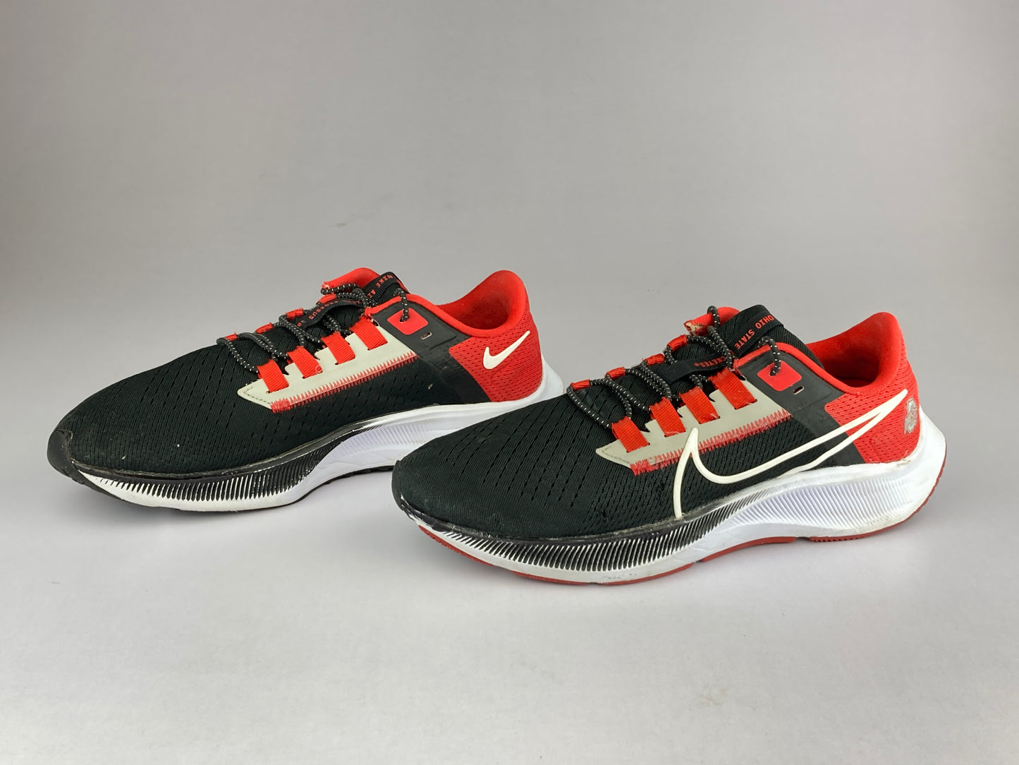 Nike Air Zoom Pegasus 38 Ohio State 'University Red/White/Black/Dark Smoke Grey' DJ0837-001-Running-Athletic Corner