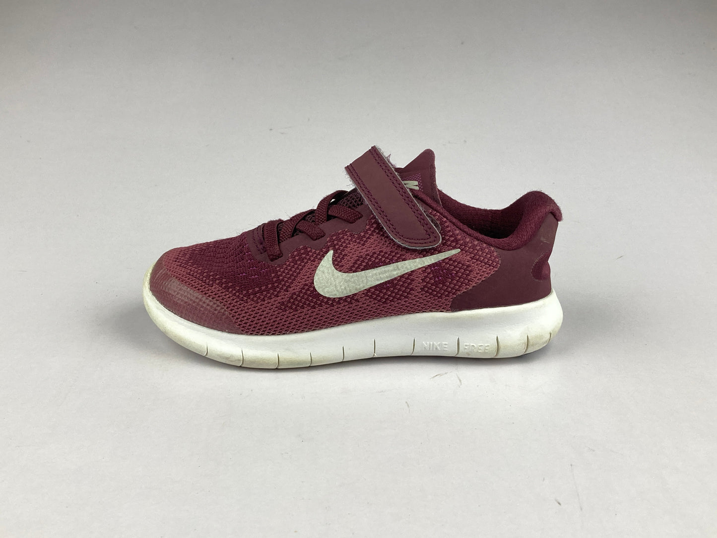 Nike Free Rn 2 Ps Kids Bordeaux 'Maroon White' 904260-601-Running-Athletic Corner