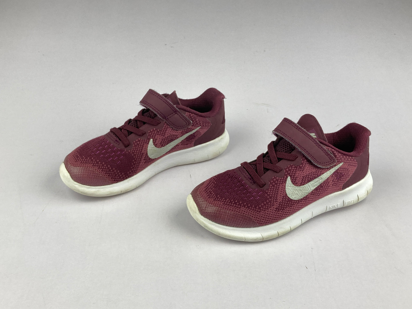 Nike Free Rn 2 Ps Kids Bordeaux 'Maroon White' 904260-601-Running-Athletic Corner