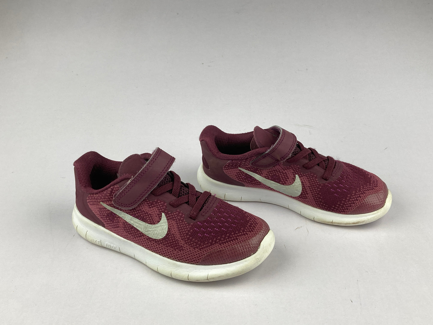 Nike Free Rn 2 Ps Kids Bordeaux 'Maroon White' 904260-601-Running-Athletic Corner