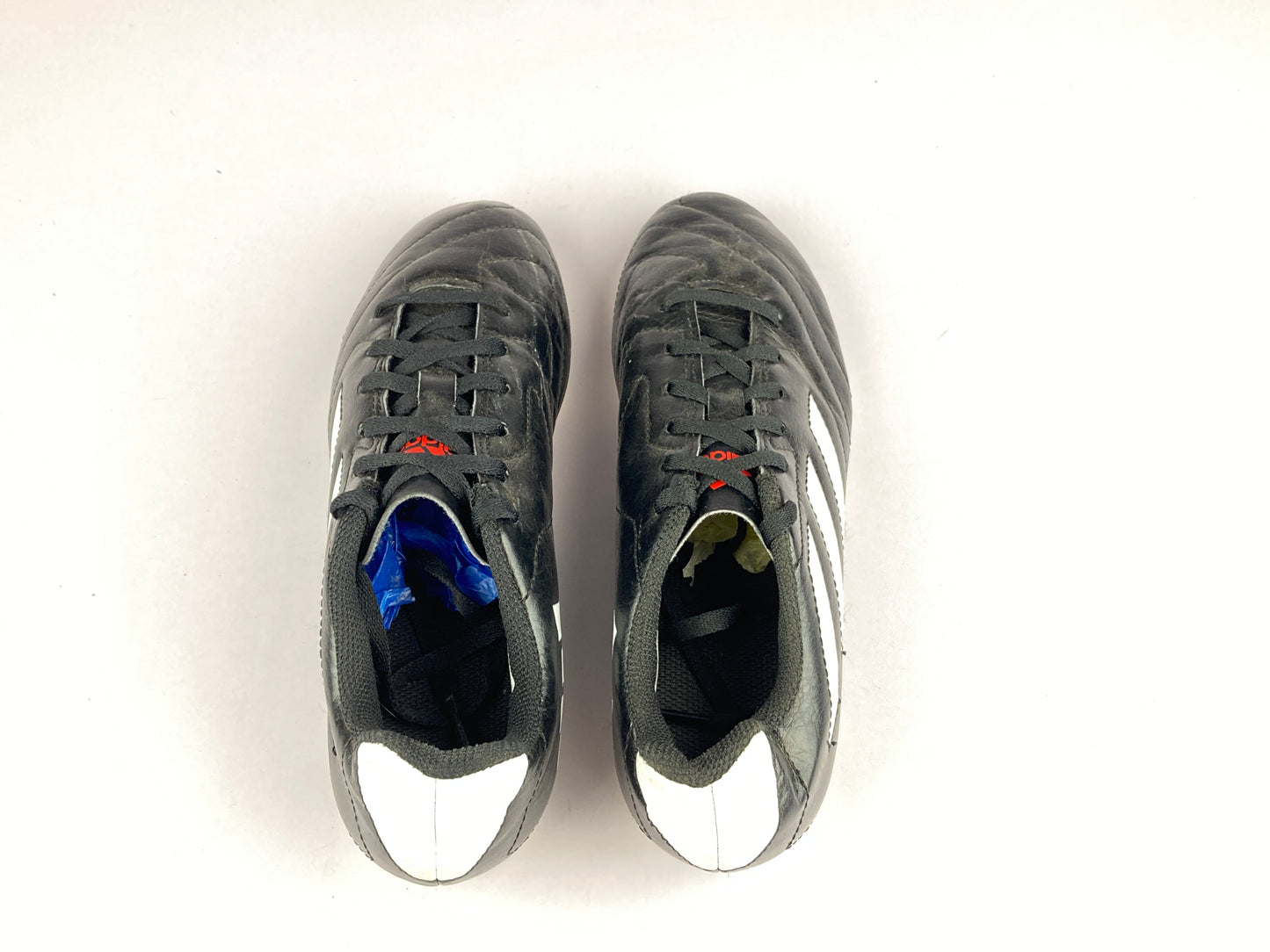 adidas Goletto VII Firm Ground Cleats K 'Black White' EE4485-Football-Athletic Corner