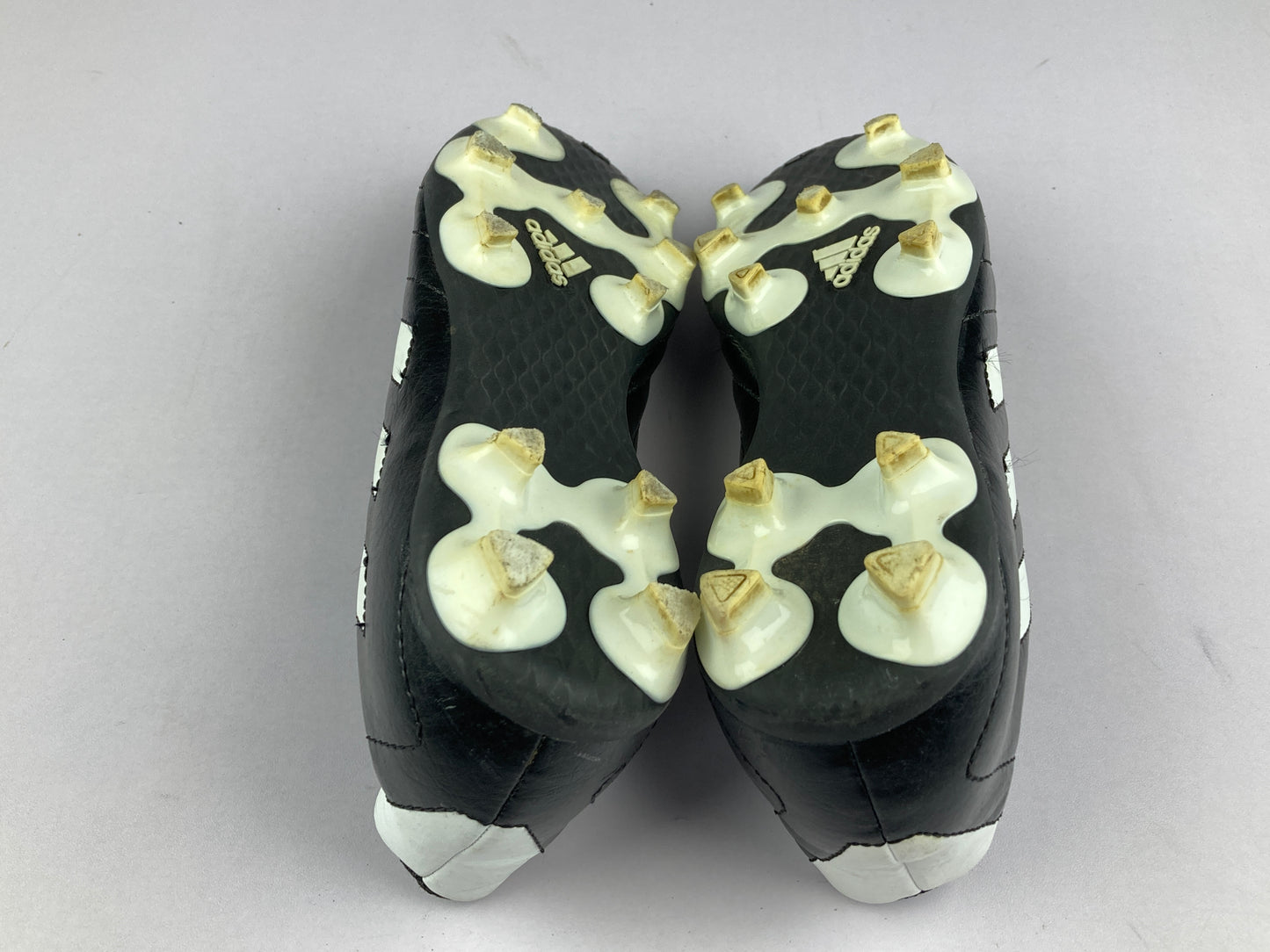 adidas Goletto VII Firm Ground Cleats K 'Black White' EE4485-Football-Athletic Corner