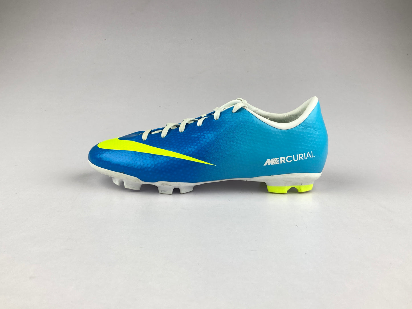 Nike Mercurial IV FG Junior ' Blue/Volt' 553631-474-Footwear-Athletic Corner