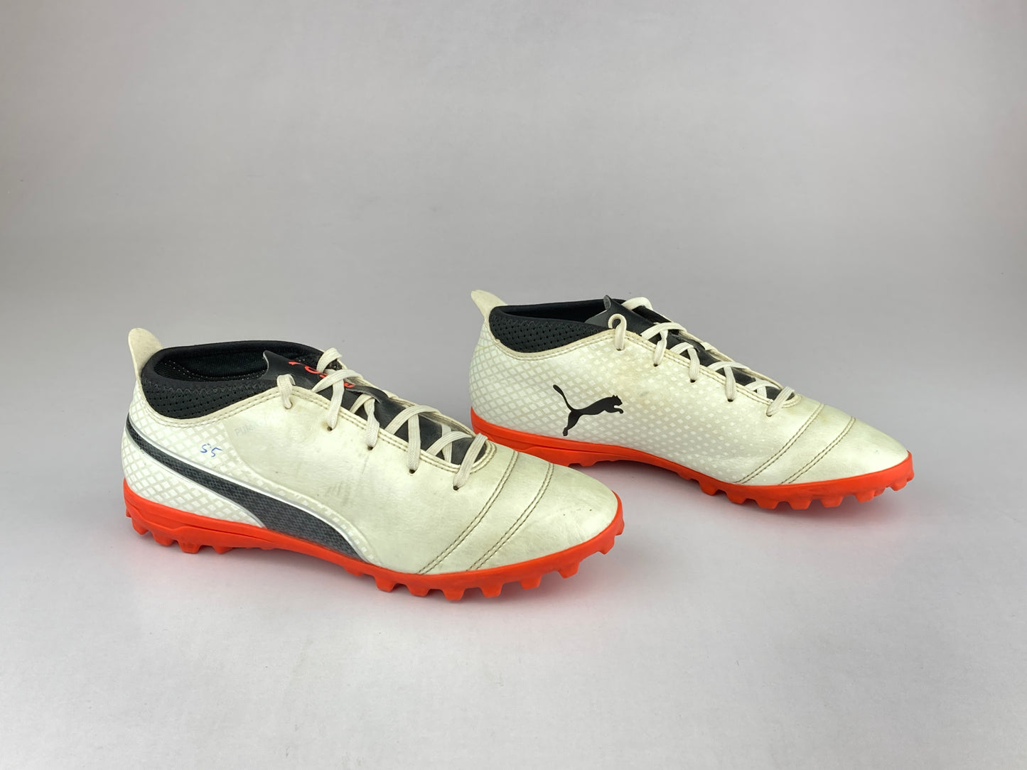 Puma One 17.4 TT 'White Black Coral' 104247 01-Football-Athletic Corner