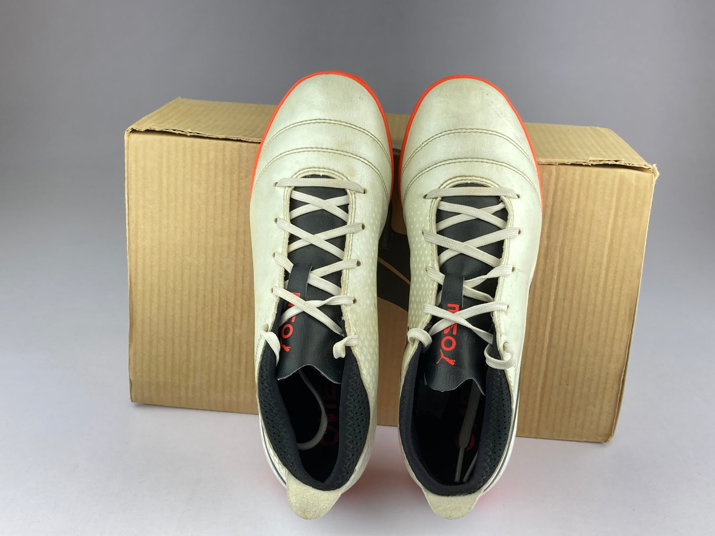 Puma One 17.4 TT 'White Black Coral' 104247 01-Football-Athletic Corner