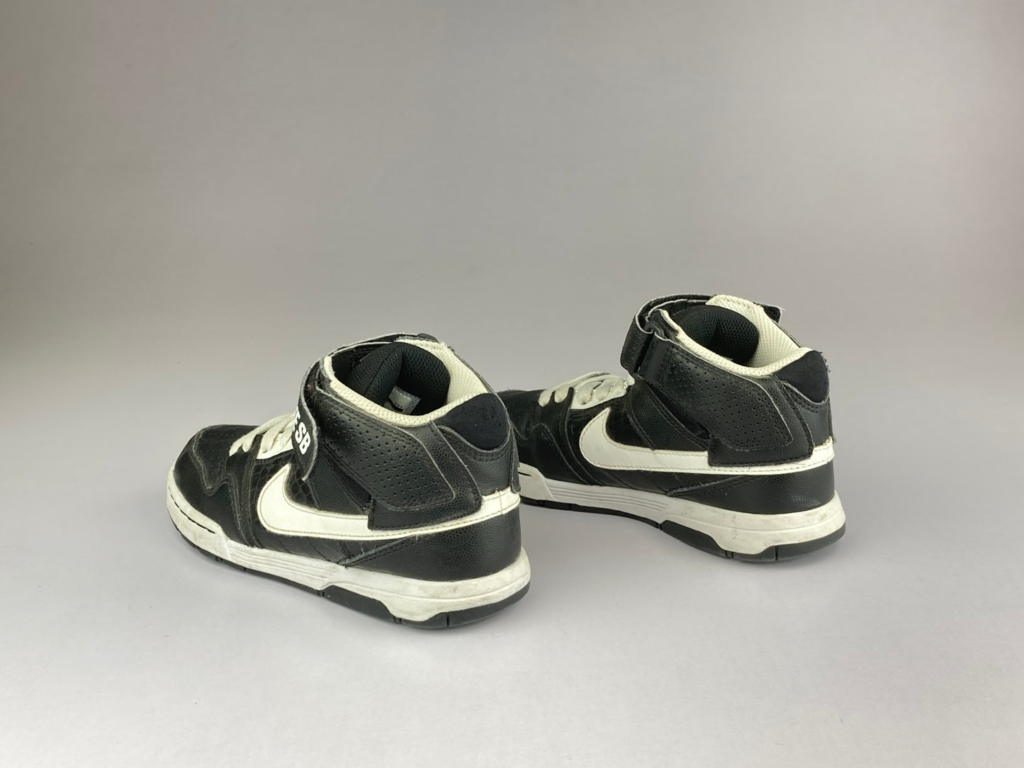 Nike SB Morgan Mid II Jr 'Black/White'-Sneakers-Athletic Corner