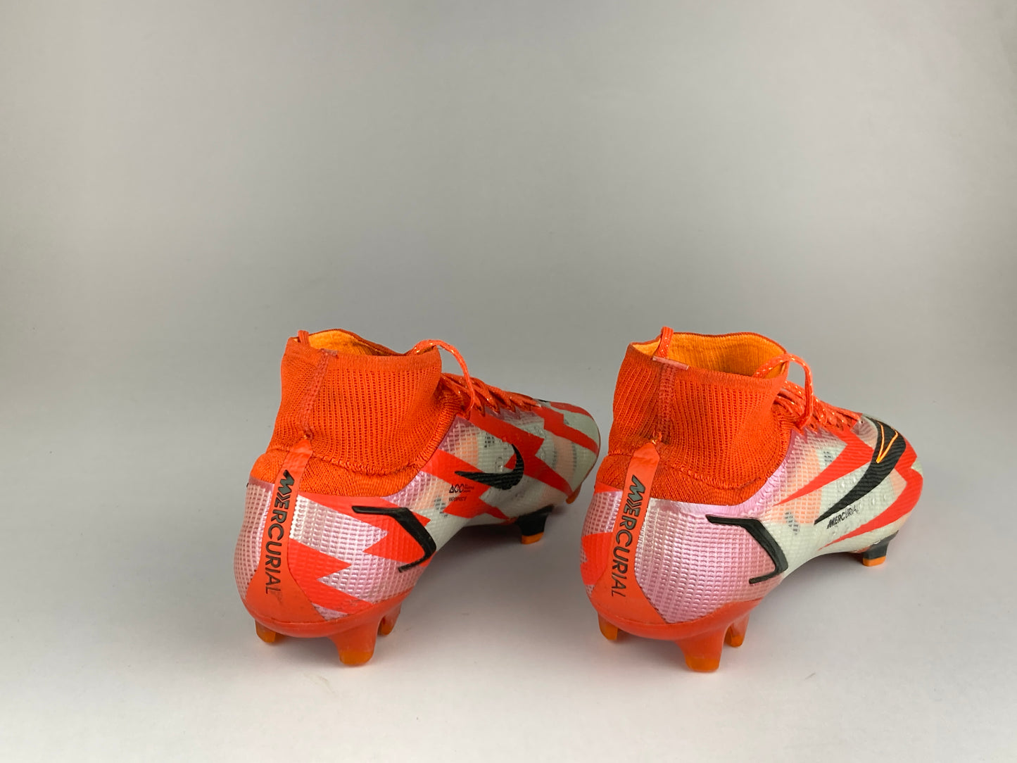 Nike Mercurial Superfly 8 Elite FG CR7 Spark Positivity 'Chile Red/Black/White/Total Orange' DB2858-600-Football-Athletic Corner
