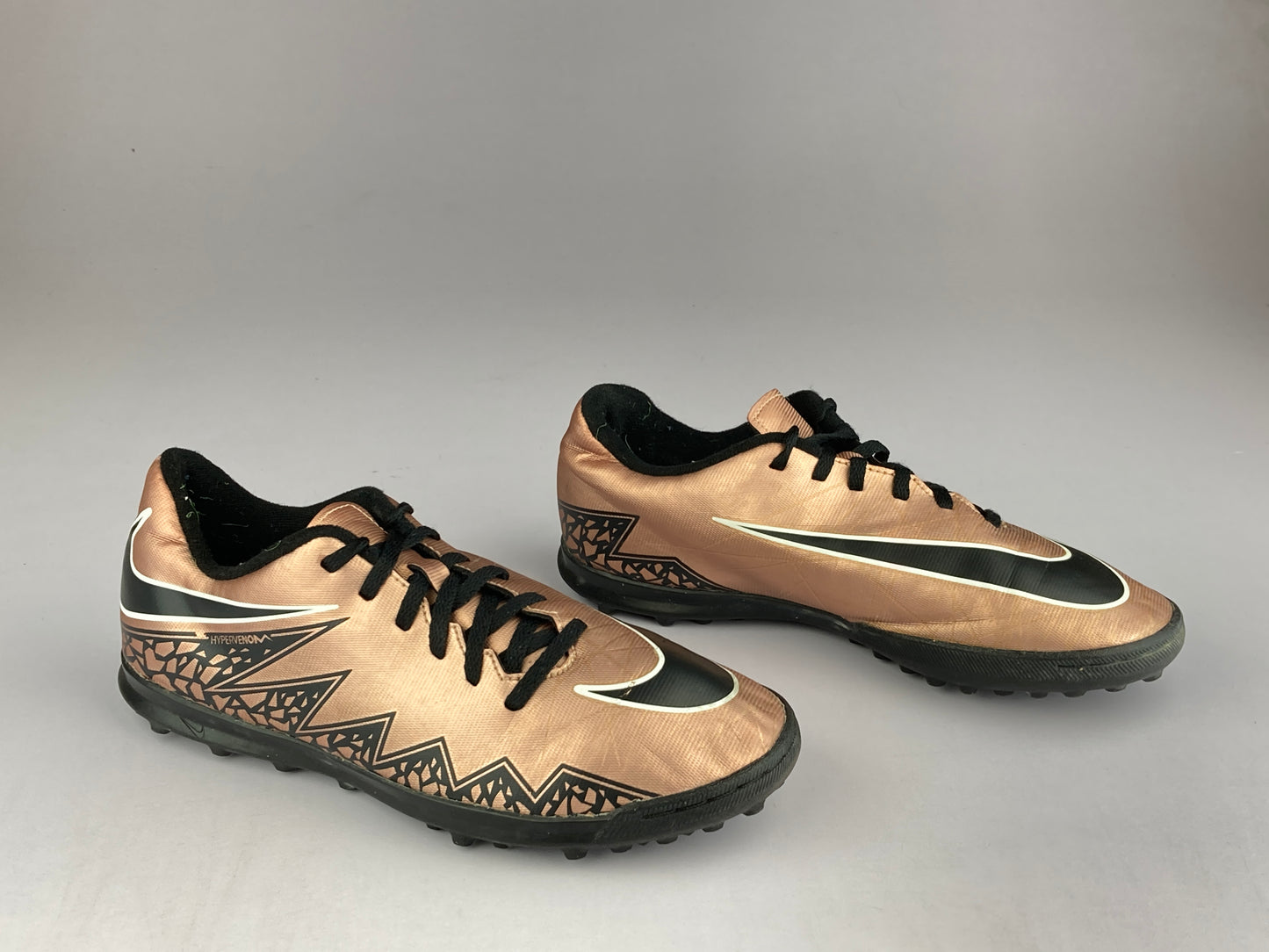 Nike Hypervenom Phade II TF 'Metallic Bronze/Black' 749912-903-Football-Athletic Corner
