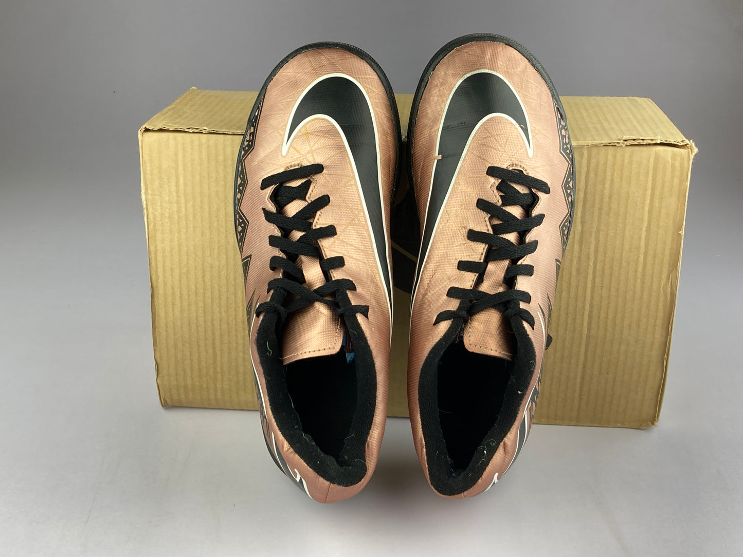 Nike Hypervenom Phade II TF 'Metallic Bronze/Black' 749912-903-Football-Athletic Corner