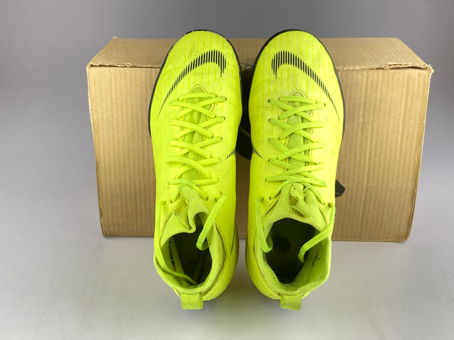Nike JR SUPERFLY 6 ACADEMY GS IC 'Green' ah7343-701-Football-Athletic Corner