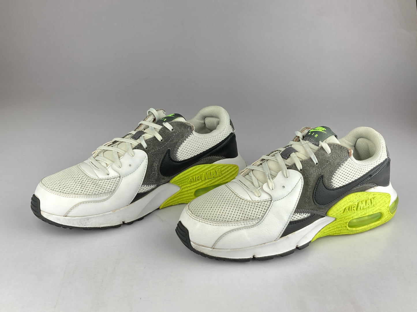 Nike Air Max Excee 'White Grey Volt' CD4165-114-Sneakers-Athletic Corner
