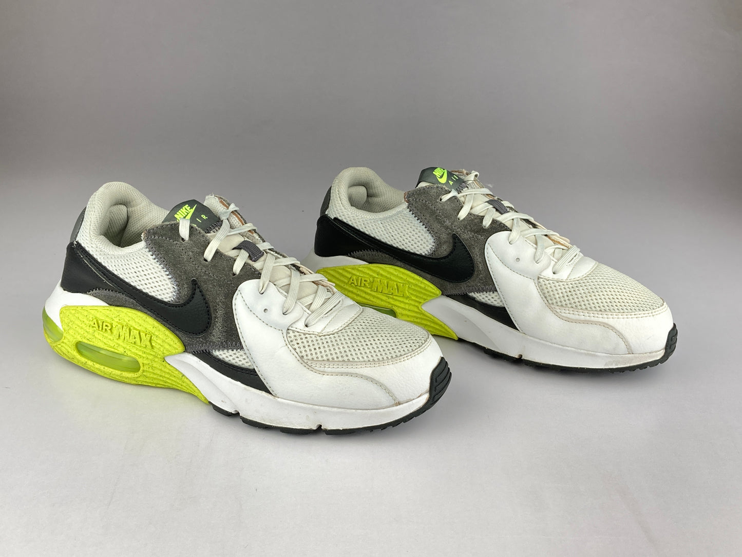 Nike Air Max Excee 'White Grey Volt' CD4165-114-Sneakers-Athletic Corner