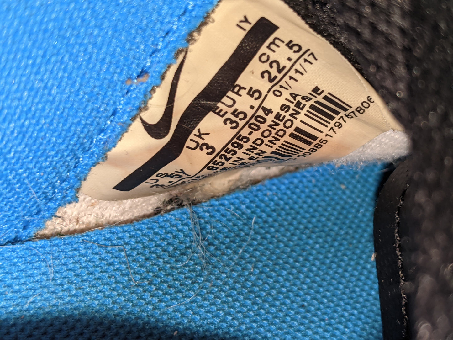 Nike Hypervenom Phelon III FG 'Black/Blue