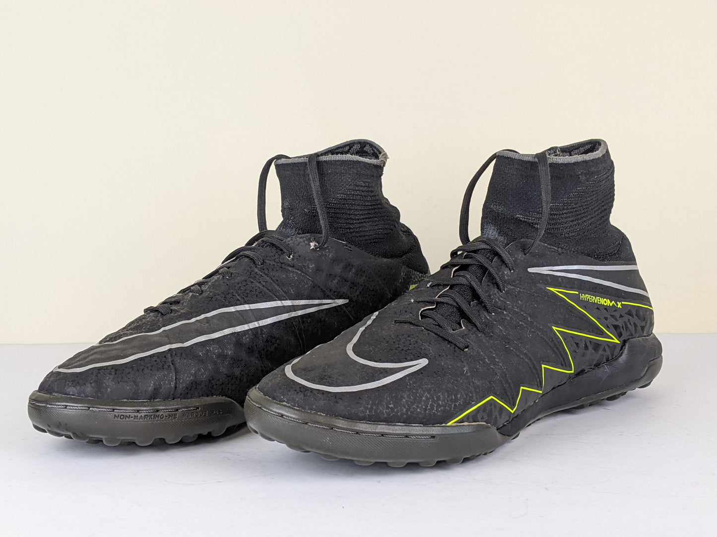 Nike HypervenomX Proximo TF Black/Volt/Metallic Silver