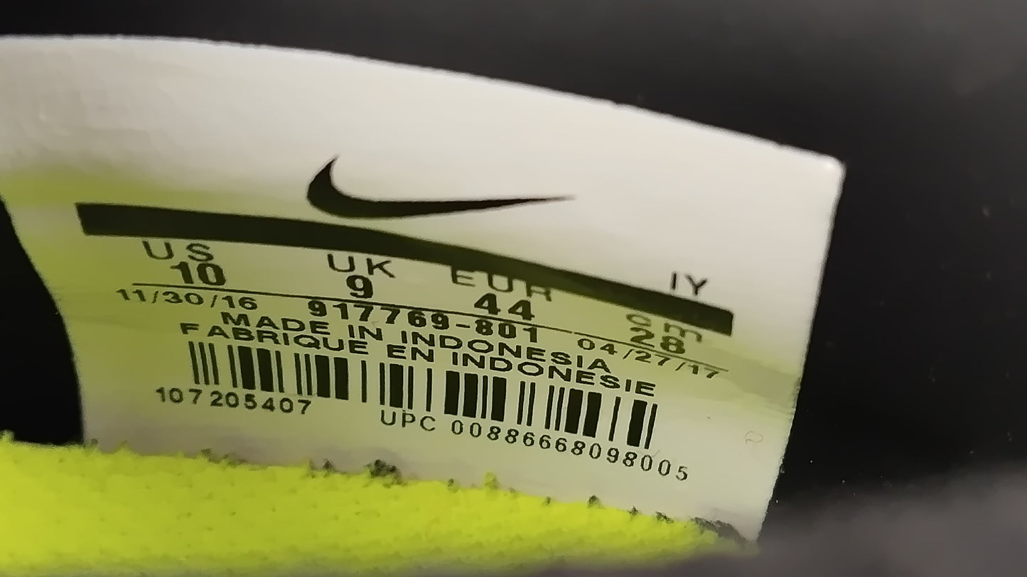 Nike HypervenomX Phelon III DF TF 'Yellow/Black