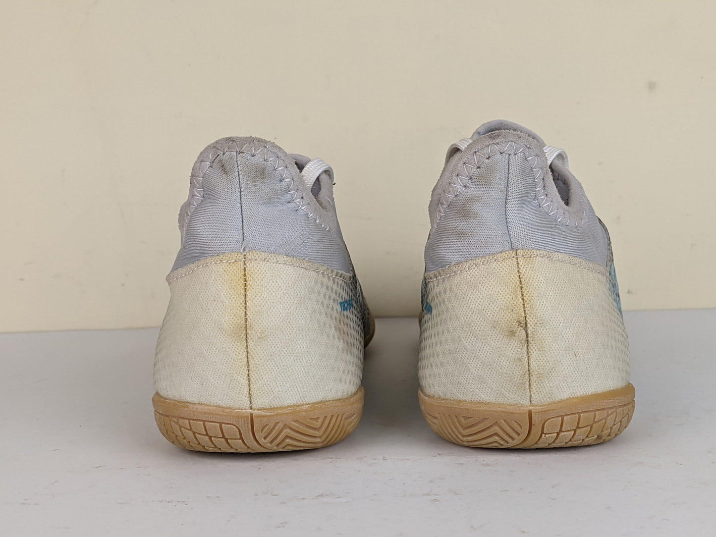 adidas X Tango 17.3 IN Dust Storm - Footwear White/Energy Blue/Core Black Kids