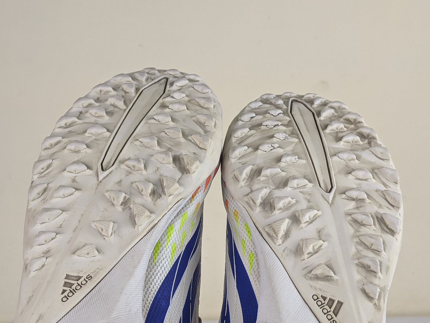 adidas Predator Edge .3 TF Al Rihla - Footwear White/Solar Yellow/Power Blue