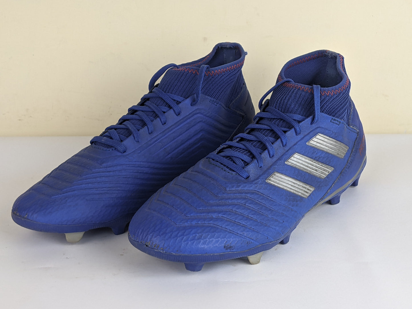 adidas Predator 19.3 FG/AG Exhibit - Bold Blue/Silver Metallic/Action Red