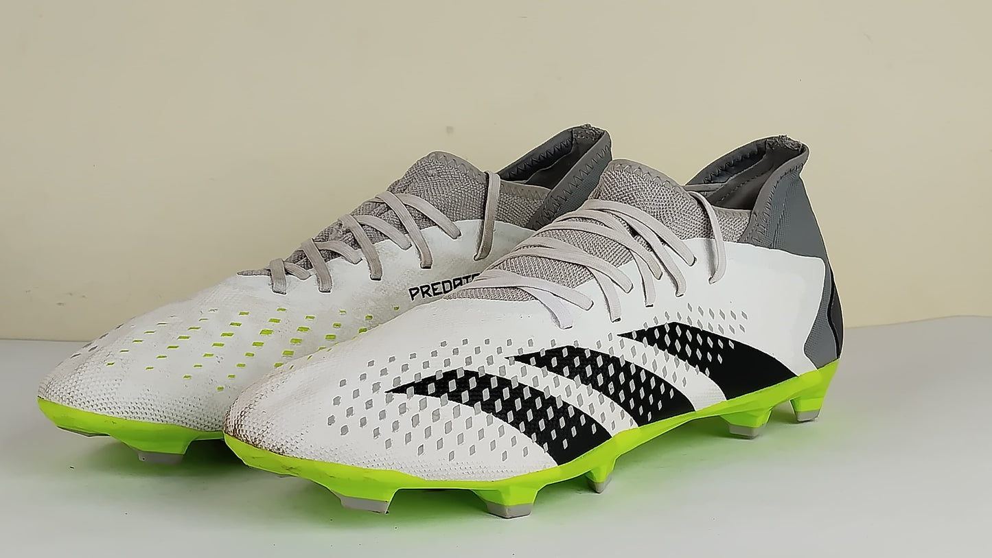 adidas Predator Accuracy .3 FG Crazyrush - Footwear White/Core Black/Lucid Lemon