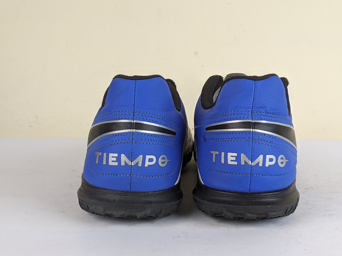 Nike Tiempo Legend 8 Club TF Daybreak - White/Black/Hyper Royal/Metallic Silver