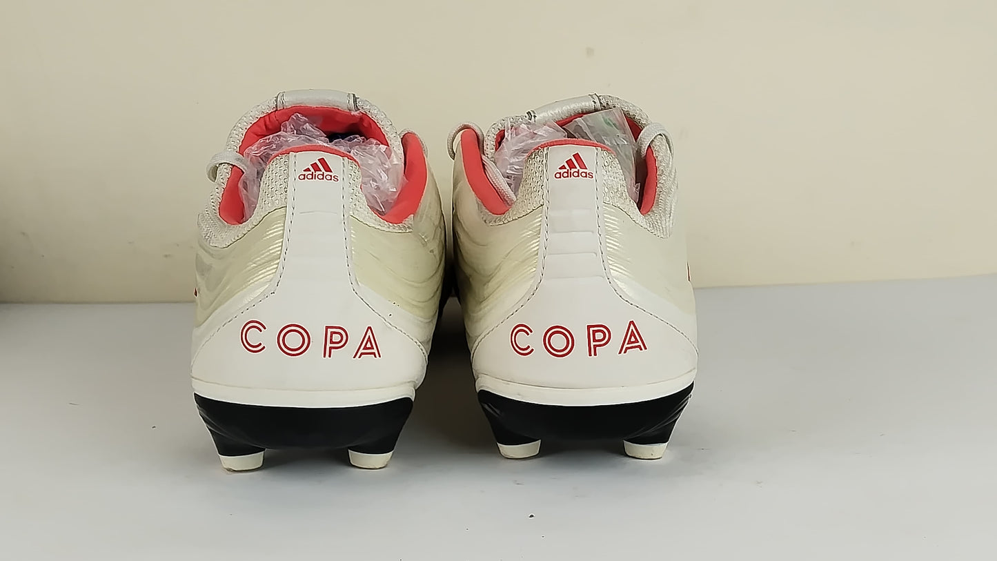 adidas Copa 19.3 FG/AG Initiator - Off White/Solar Red/Core Black