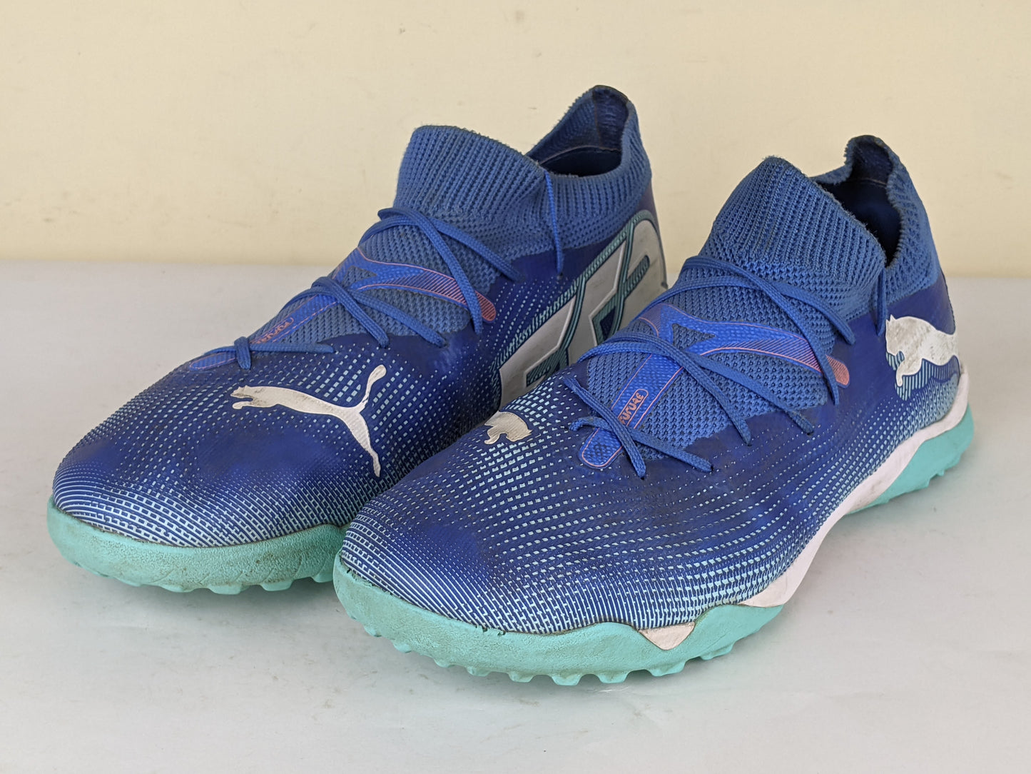 PUMA Future 7 Match TT Formula - Bluemazing/PUMA White/Electric Peppermint