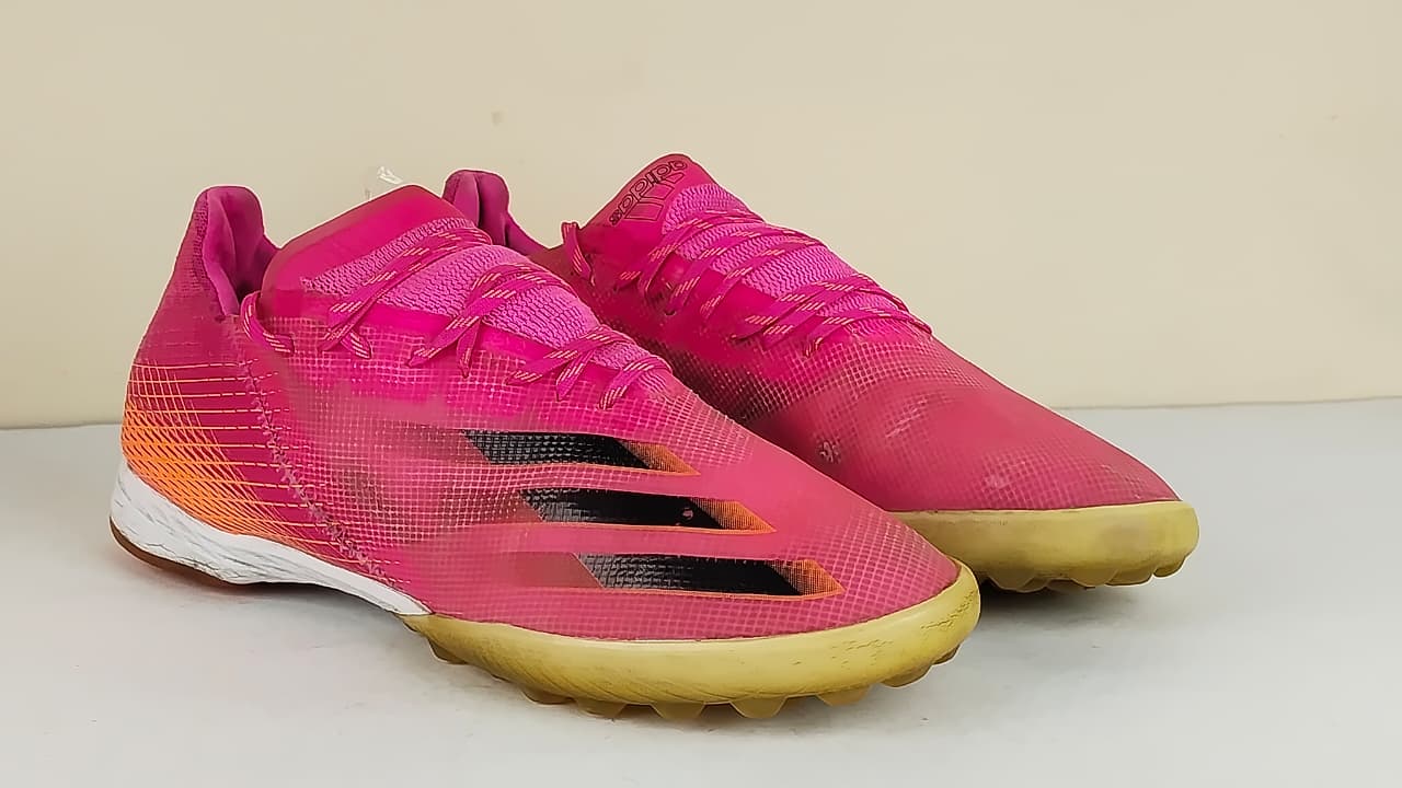 adidas X Ghosted .1 TF Superspectral - Shock Pink/Core Black/Screaming Orange
