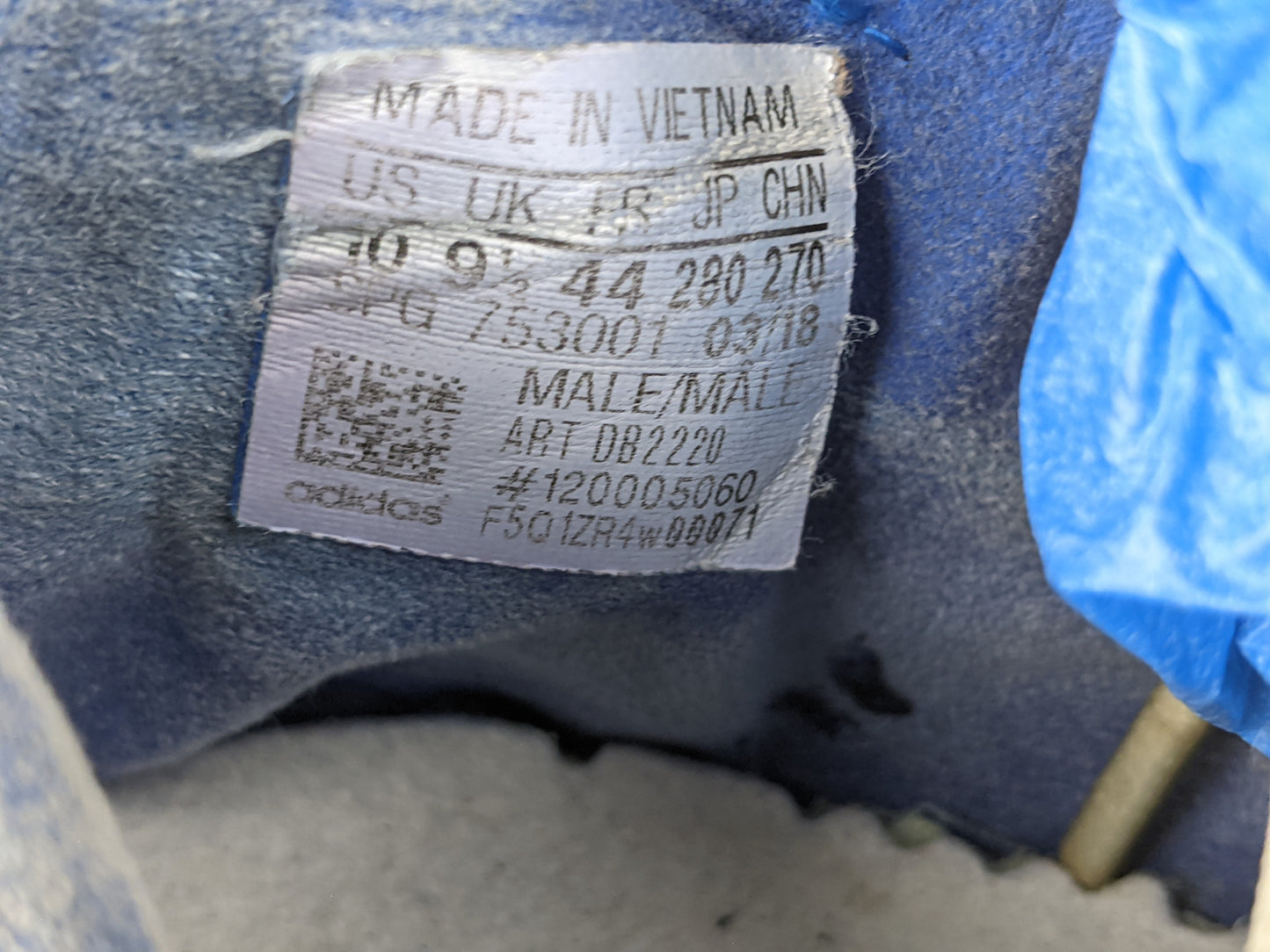 adidas Nemeziz Messi Tango 18.3 Turf 'White Football Blue'