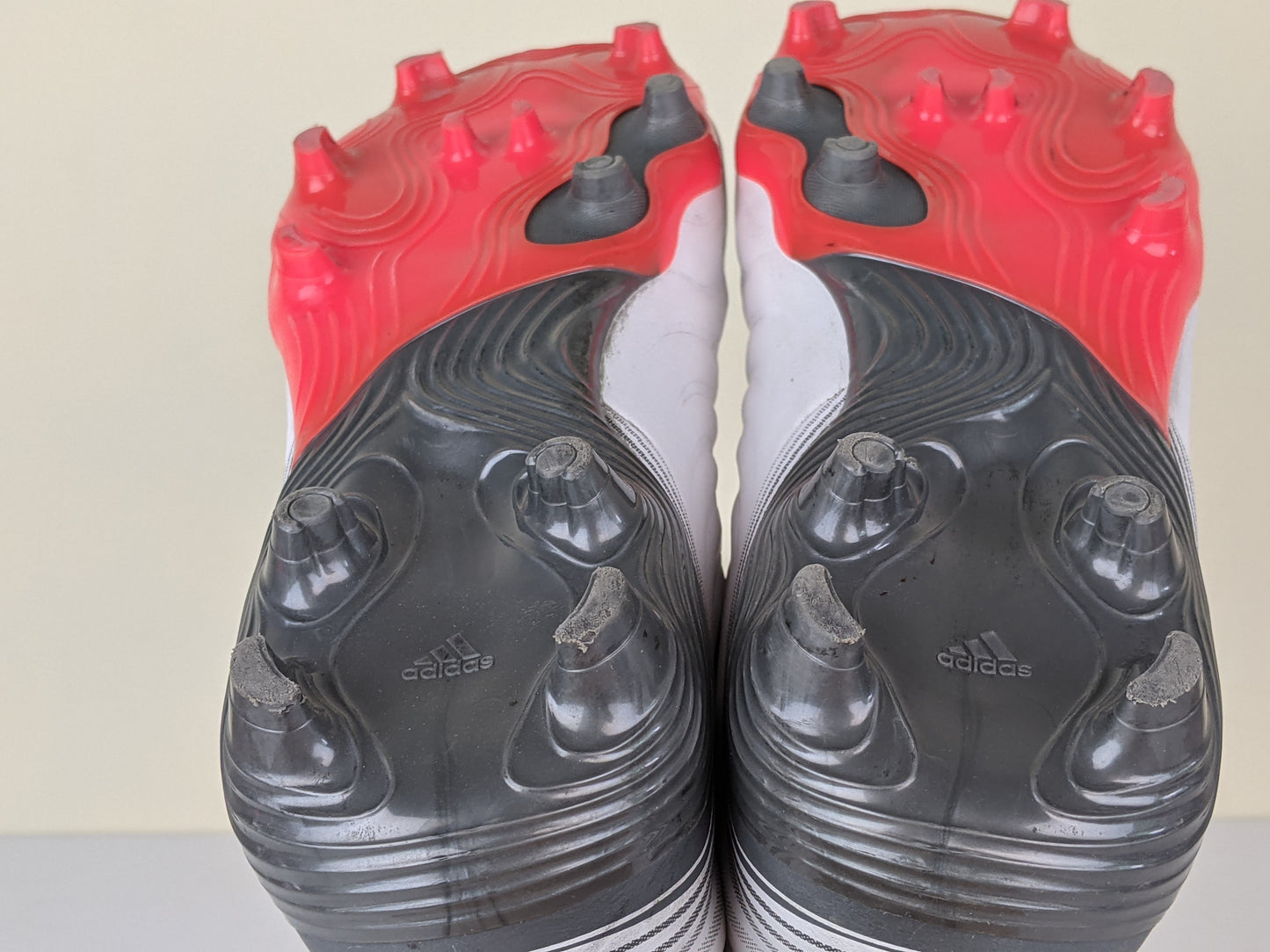 adidas Copa Sense .3 FG WhiteSpark - Footwear White/Solar Red/Iron Metal Kids