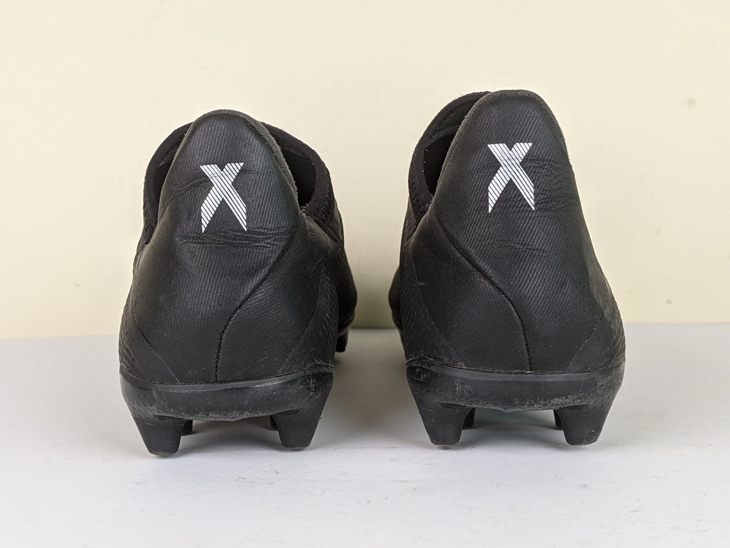 adidas X 19.3 FG/AG Laceless Dark Motion - Core Black/Silver Metallic