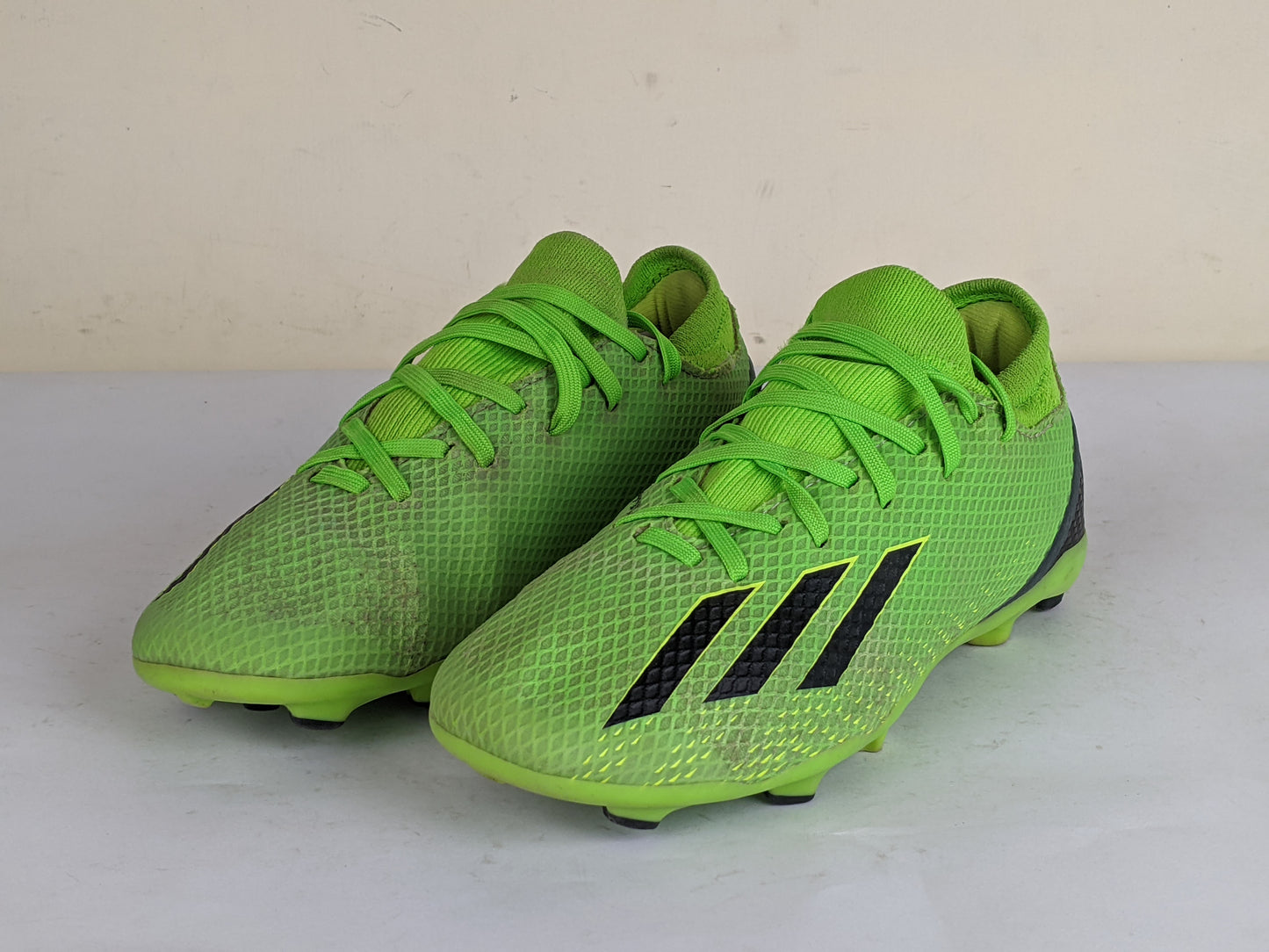 adidas X Speedportal .3 Laceless FG Game Data - Solar Green/Core Black/Solar Yellow Kids