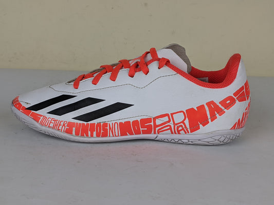 adidas X Speedportal Messi .4 IN Balon te Adoro - Footwear White/Core Black/Solar Red Kids
