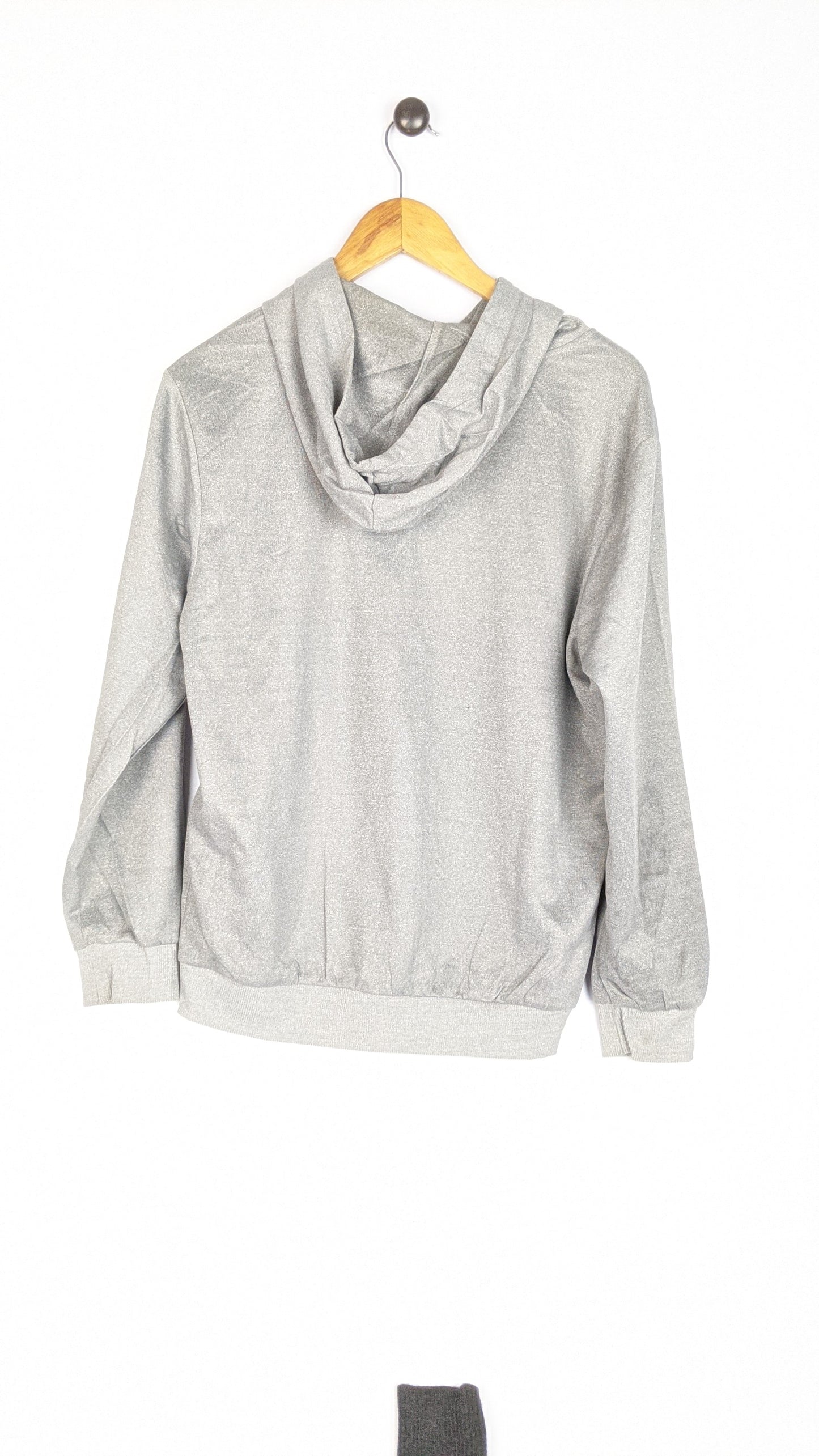 Basic Reflective Minus Hoodie Silver