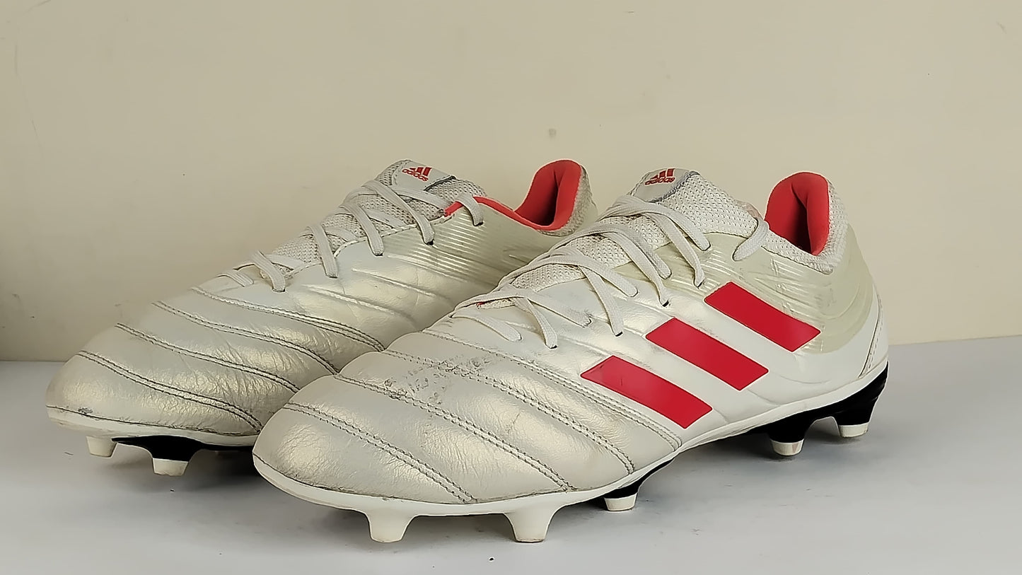 adidas Copa 19.3 FG/AG Initiator - Off White/Solar Red/Core Black